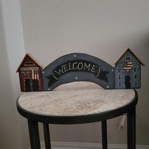 Country Style Welcome Sign